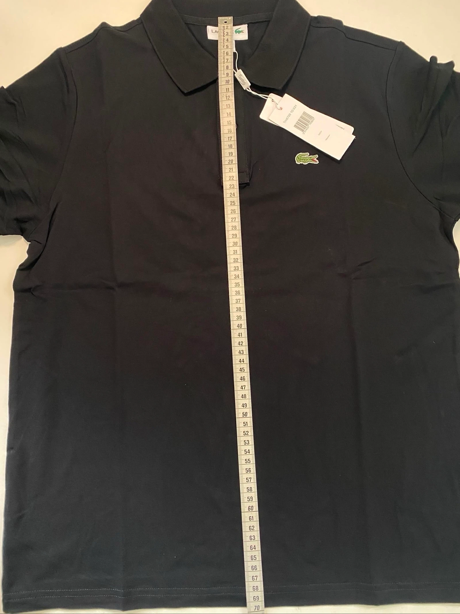 Nieuwe zwarte Lacoste polo met etiket – photo 2